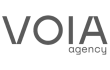 Logo Voia Agency Cinza